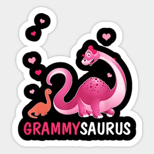 Grammysaurus T Shirt Grammy-Shirt Dinosaur-Tee For Grandma Sticker